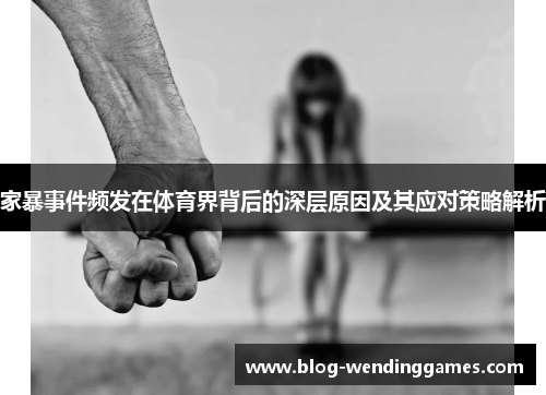 家暴事件频发在体育界背后的深层原因及其应对策略解析
